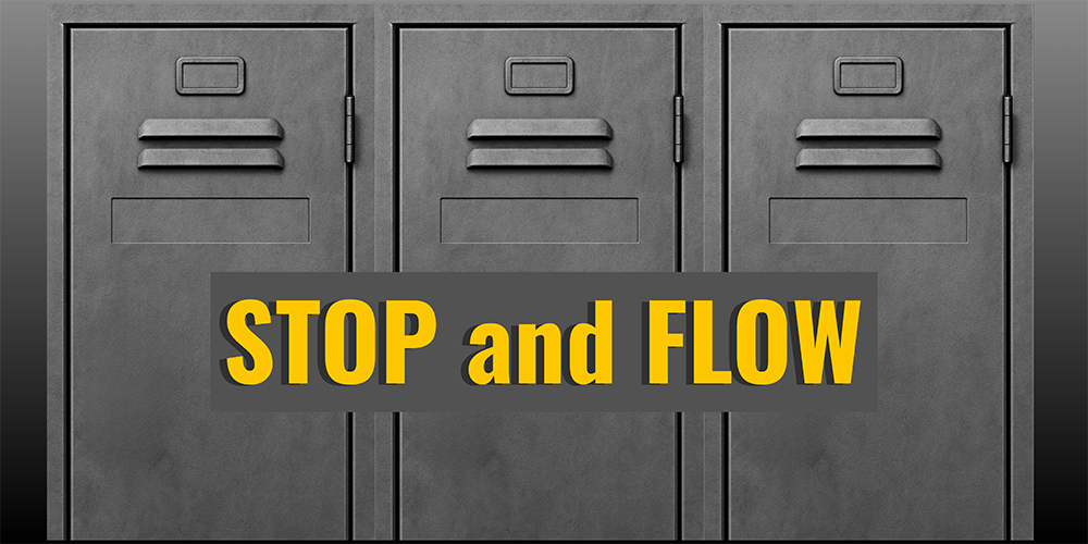 casier stop and flow